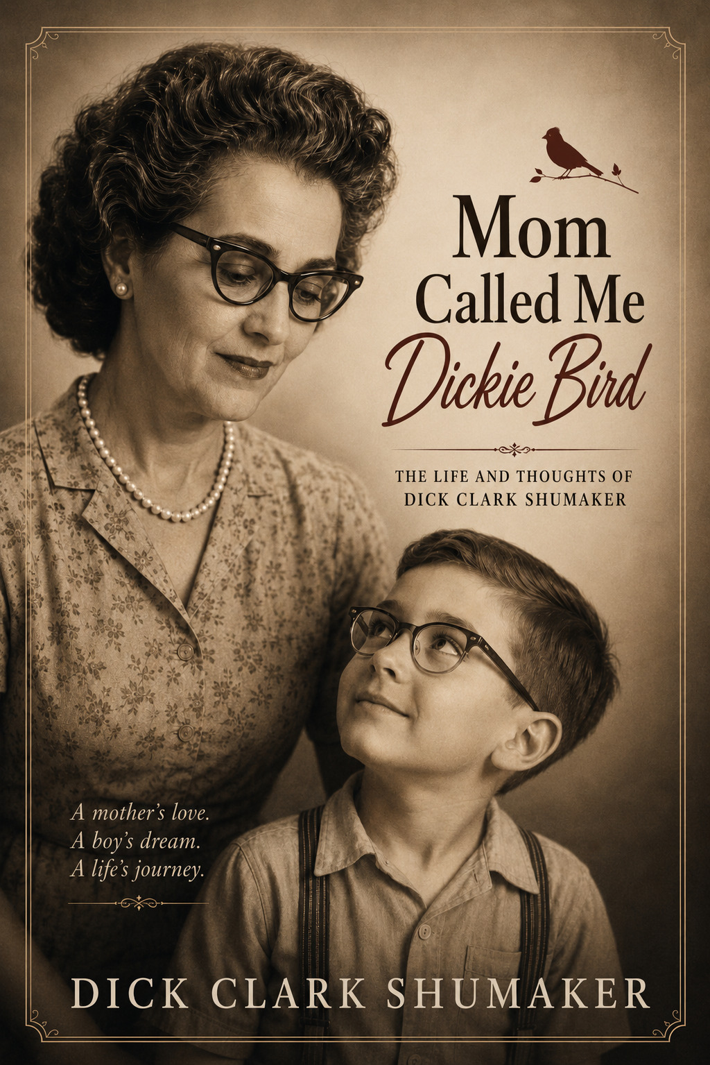 Cover of Mom Called Me Dickie Bird by Dick Clark Shumaker